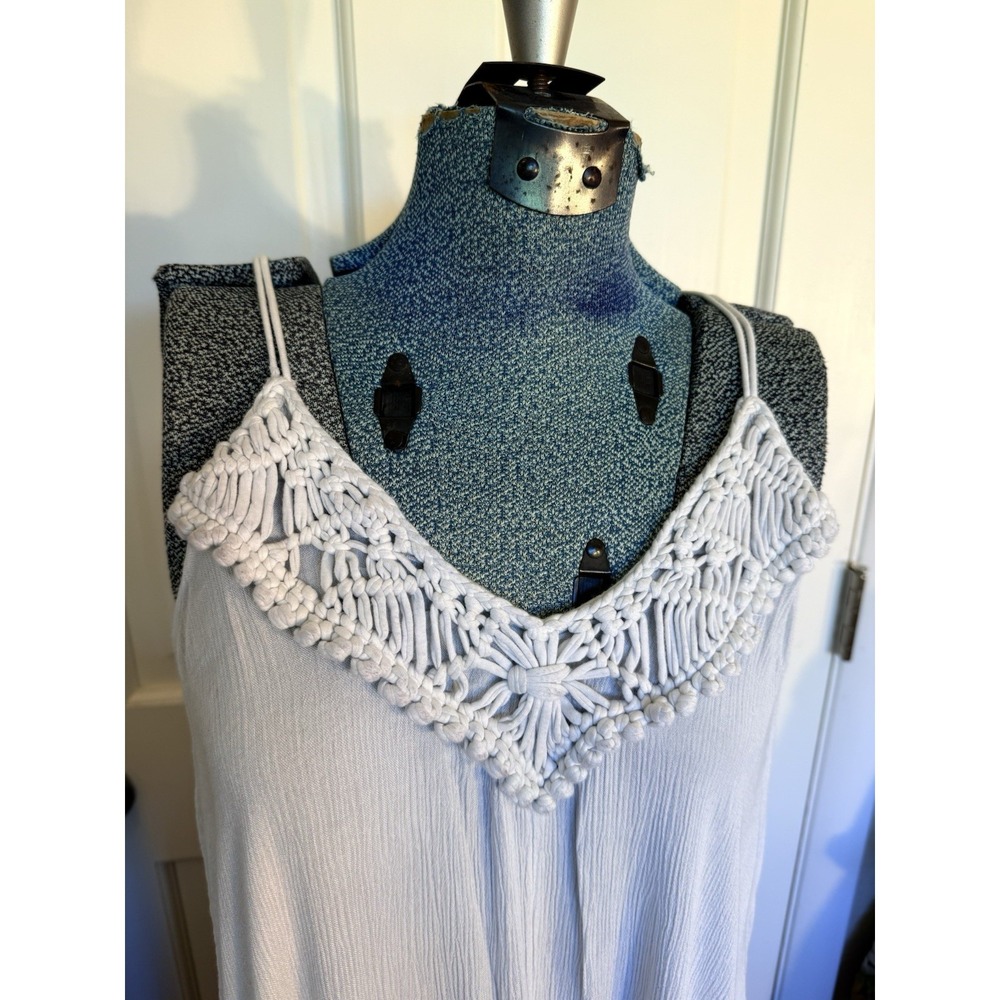 Anthropologie Saturday Sunday Maxi Ombre Tie Dyed Beachy Boho Dress Womens Small - Picture 6 of 13